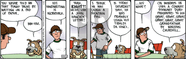 Get Fuzzy on Saturday January 15, 2011 Comic Strip