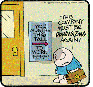 Ziggy on Thursday March 23, 2017 Comic Strip