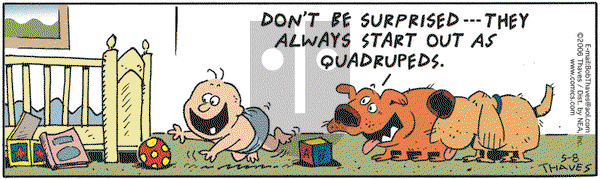 Frank and Ernest on Monday May 8, 2006 Comic Strip