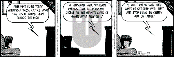 The Boondocks on Thursday September 9, 2010 Comic Strip