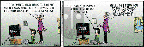 Grand Avenue on Tuesday December 5, 2017 Comic Strip