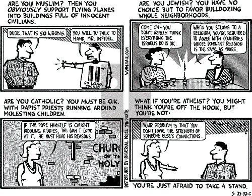 Ted Rall on Monday May 27, 2002 Comic Strip