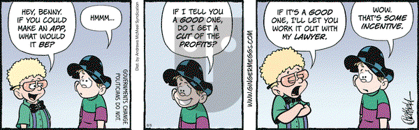 Ginger Meggs on Thursday June 5, 2025 Comic Strip