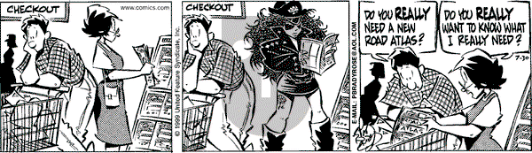Rose is Rose on Friday August 6, 1999 Comic Strip