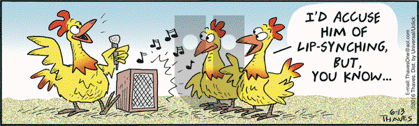 Frank and Ernest on Monday June 13, 2016 Comic Strip