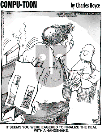 Compu-toon on Wednesday June 18, 2008 Comic Strip