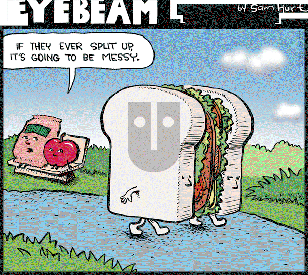 Eyebeam on Monday March 31, 2025 Comic Strip