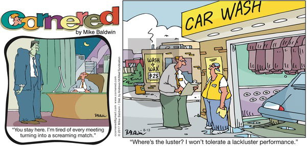 Cornered on Sunday August 13, 2017 Comic Strip
