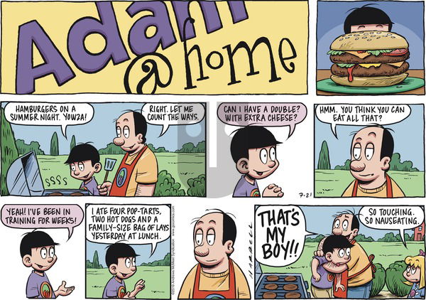 Adam@Home on Sunday July 21, 2019 Comic Strip