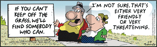 Frank and Ernest on Monday January 9, 2017 Comic Strip