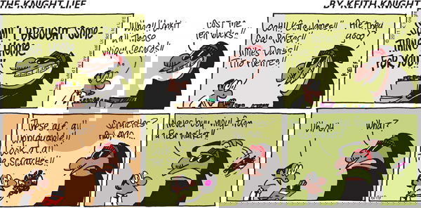 The Knight Life on Sunday June 19, 2011 Comic Strip