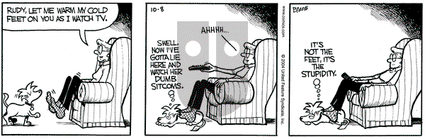 Grand Avenue on Friday October 8, 2004 Comic Strip