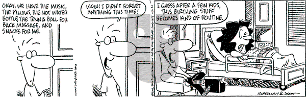 Baby Blues on Wednesday January 22, 2003 Comic Strip