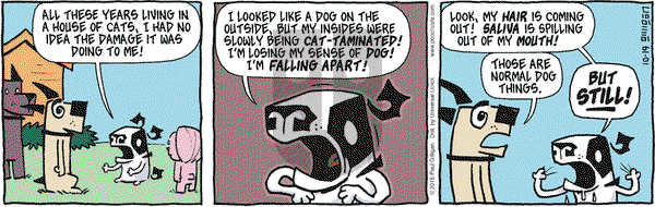 Pooch Cafe on Monday October 19, 2015 Comic Strip