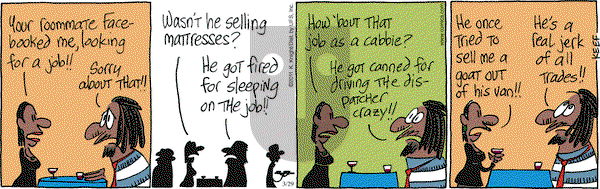 The Knight Life on Tuesday March 29, 2011 Comic Strip