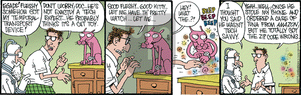 Monty on Monday August 31, 2015 Comic Strip