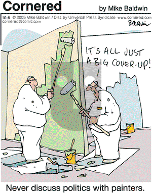 Cornered - Thursday October 6, 2005 Comic Strip