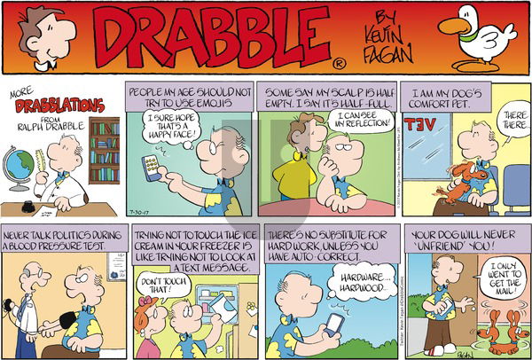Drabble on Sunday July 30, 2017 Comic Strip