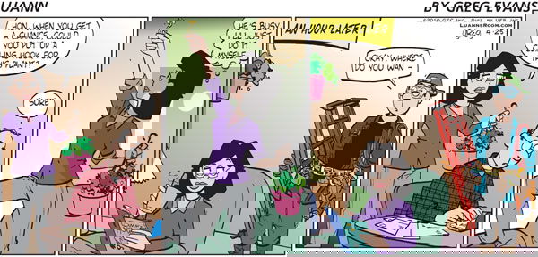 Luann - Sunday April 25, 2010 Comic Strip