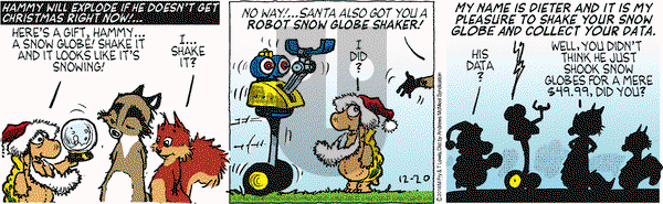 Over the Hedge on Thursday December 20, 2018 Comic Strip