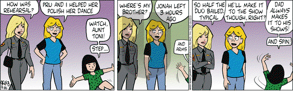 Luann on Saturday July 16, 2016 Comic Strip