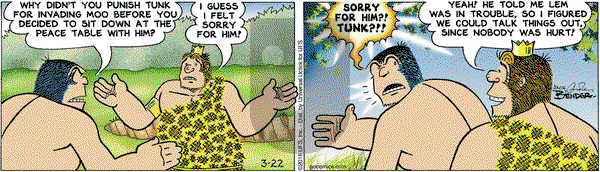 Alley Oop on Tuesday March 22, 2016 Comic Strip