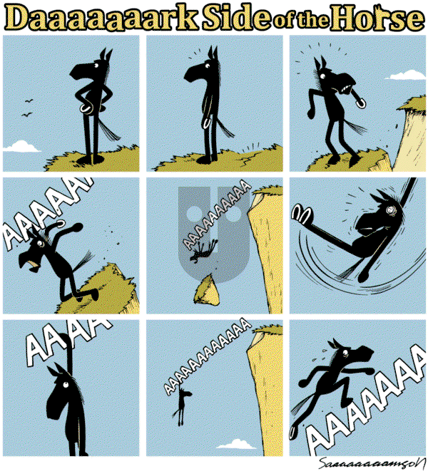 Dark Side of the Horse on Sunday March 4, 2018 Comic Strip