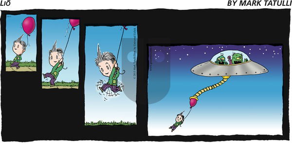 Lio on Sunday October 11, 2015 Comic Strip