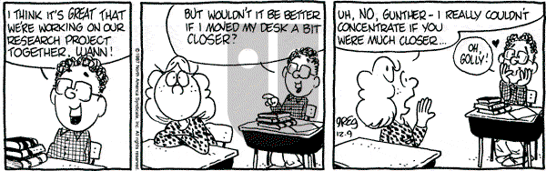 Luann on Wednesday December 9, 1987 Comic Strip