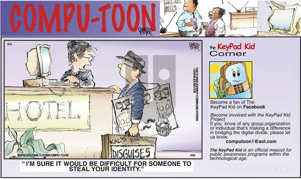 Compu-toon on Sunday March 15, 2015 Comic Strip