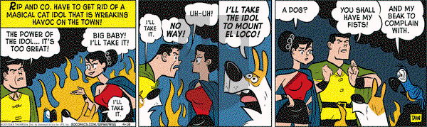 Rip Haywire on Thursday April 16, 2015 Comic Strip