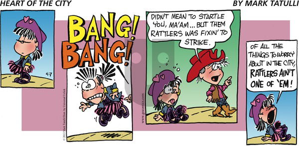 Heart of the City on Sunday April 7, 2013 Comic Strip