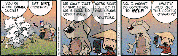 DeFlocked on Tuesday October 29, 2013 Comic Strip