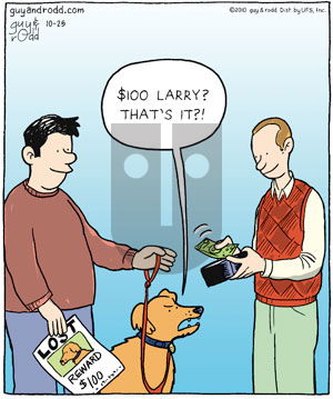 Brevity on Monday October 25, 2010 Comic Strip