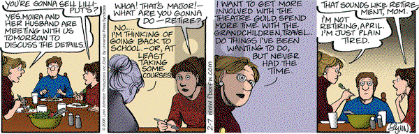 For Better or For Worse on Tuesday February 7, 2006 Comic Strip
