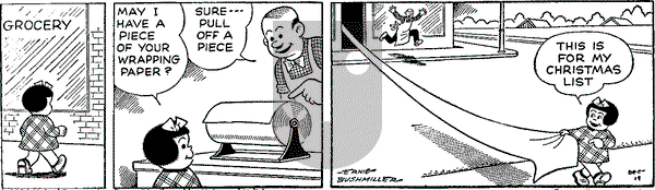 Nancy Classics on Monday December 19, 2016 Comic Strip