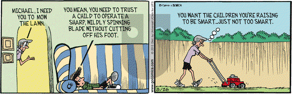 Grand Avenue on Friday August 26, 2016 Comic Strip