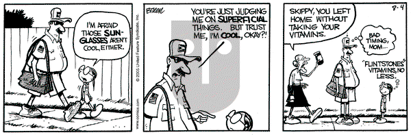 Grand Avenue on Thursday August 4, 2005 Comic Strip