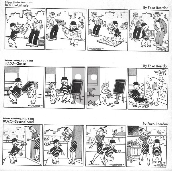 Bozo on Tuesday April 15, 2025 Comic Strip