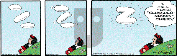 Nancy on Friday March 17, 2017 Comic Strip