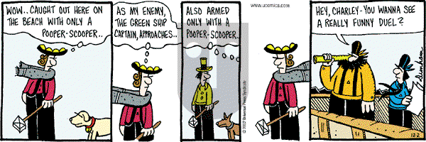 Overboard on Monday December 2, 2002 Comic Strip