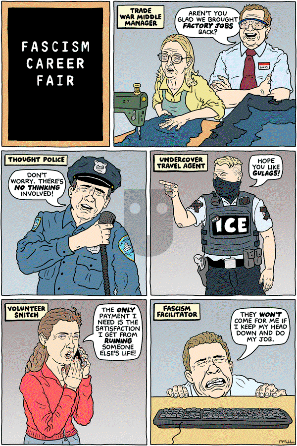Brian McFadden on Monday April 21, 2025 Comic Strip
