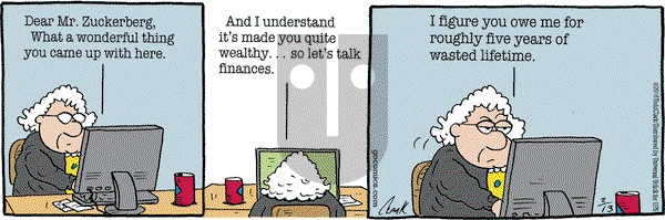 Lola on Saturday February 13, 2016 Comic Strip