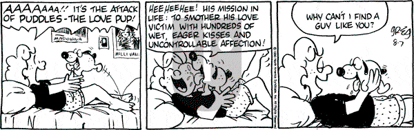 Luann on Tuesday August 7, 1990 Comic Strip