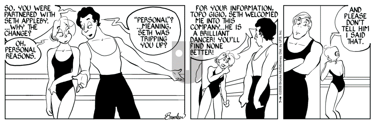 9 Chickweed Lane - Wednesday July 16, 2008 Comic Strip