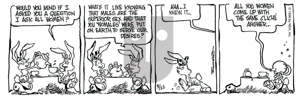 The Grizzwells on Friday March 22, 1996 Comic Strip