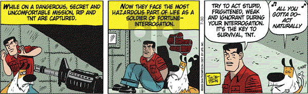 Rip Haywire on Monday July 30, 2012 Comic Strip