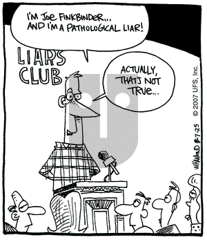 Reality Check on Wednesday July 25, 2007 Comic Strip