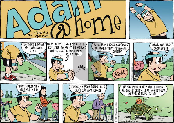 Adam@Home on Sunday April 17, 2011 Comic Strip