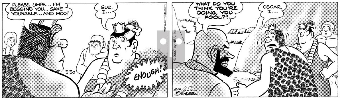 Alley Oop - Wednesday May 30, 2007 Comic Strip